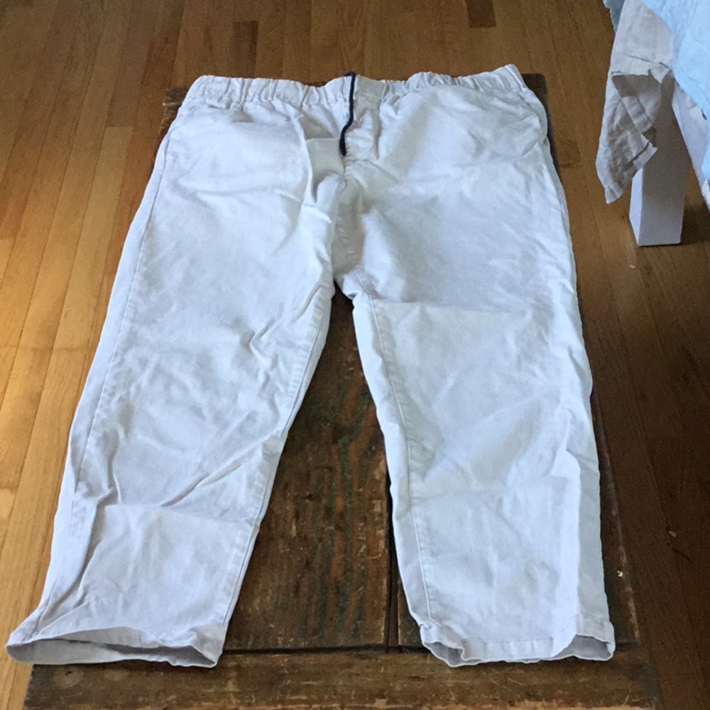 Rails size large women’s cream coloured chinos.